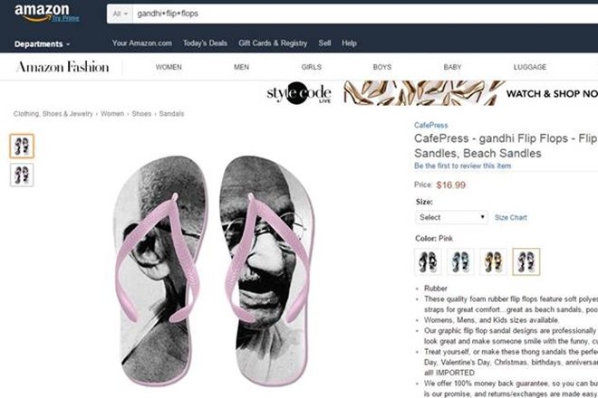 Gandhi flip flops